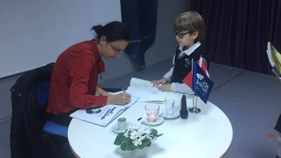 YAZAR S�MLA SUNAY'I KONUK ETT�K