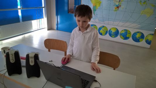 D�� Bah�esi �lkokulu ��rencileri D�nya Kodlama Saati Etkinliklerinde